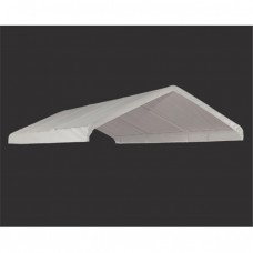 10-20 White Canopy Replacement Cover&#44; Fits 1-.37 in. Frame   